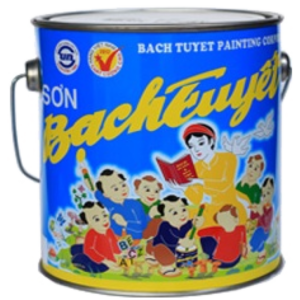 Sơn chống Rỉ Đỏ (Red) Mờ Bạch Tuyết LON 3KG